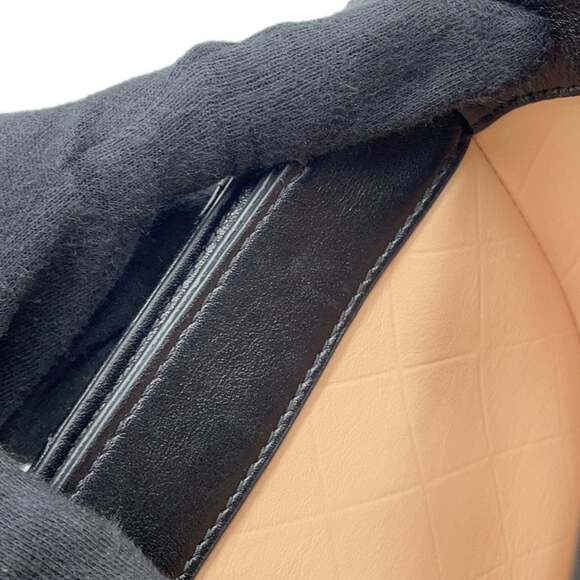 Chanel Chain Shoulder Bag with Coco Mark and Matelasse Lambskin, AS2484, Black - Picture 11 of 16